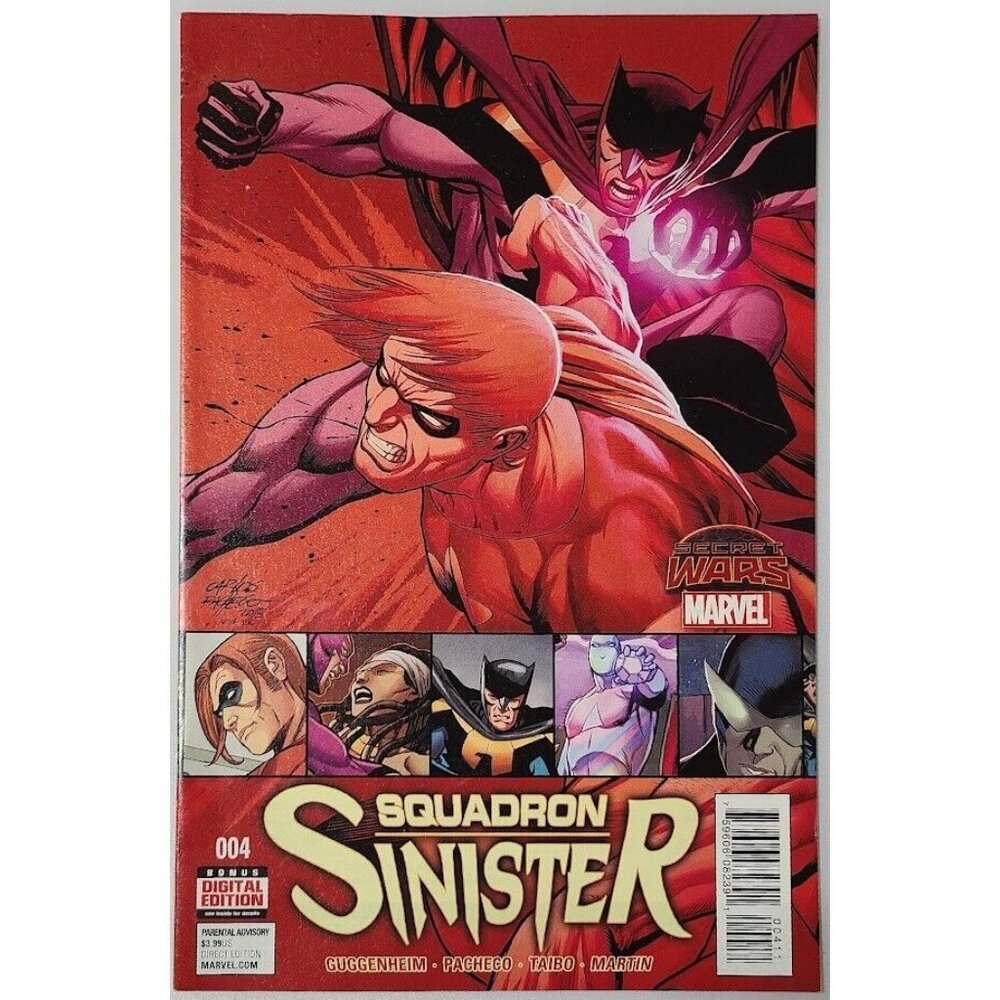 Squadron Sinister 4 Marvel Comics 2016 FN Final Issue Secret Wars Warzones
